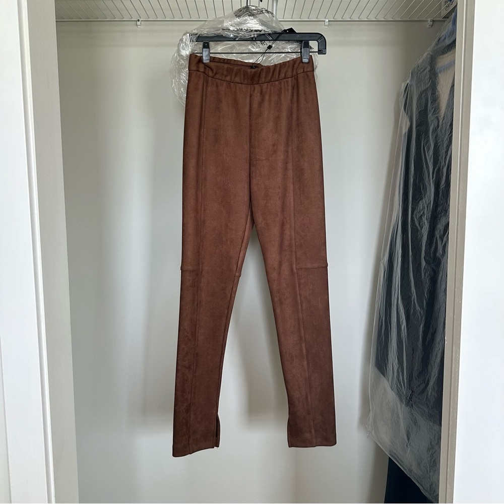 BCBG Maxazria Leggings Cognac S